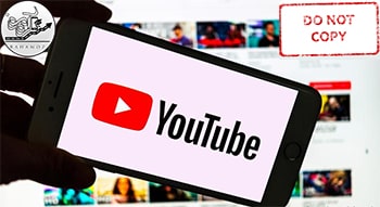 قانون های کپی رایت برای ویدیوهایYouTube